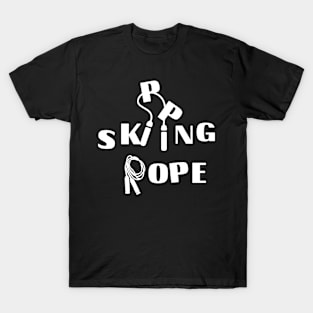 Skipping Rope Rope Design for Rope Jumpers T-Shirt